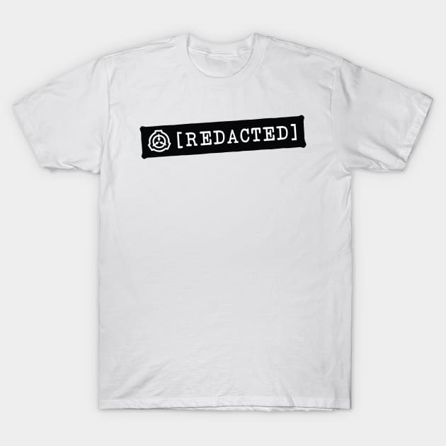 SCP Redacted T-Shirt by Pufahl